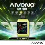 Aivono Aim Flash 35000 Sour Apples | Lowest Factory Bulk Price | Shenzhen China Origin | Philippines & Global Delivery