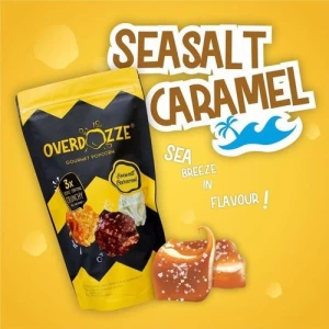 Overdozze Gourmet Popcorn Varian Seasalt Caramel