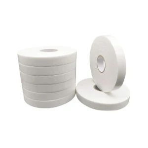 Customize Thickened Round White Sponge Adhesive Tape High Viscosity Packing Tape Double Sided Foam Tape
