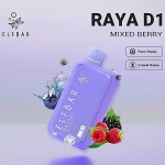 Wholesale Elf Bar Raya D1 13K Mixed Berry Philippines 13000 Puffs 18ml 650mAh Dual Mesh Display 50mg Best Price