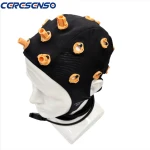 Detachable Saline EEG Cap Double Layer Mesh Gel-Free for BCI