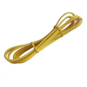 0.64cm width yellow gym assist pull up band