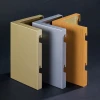 Customized 1000x2000 Perforated Aluminum Metal Facade Solid Cladding Panels