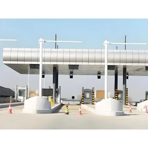 Prefabricated Large Span Space Frame Structure Toll Stations