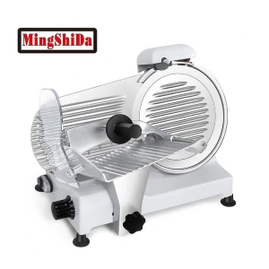 Semi-automatic 10 inches Aluminum Frozen Meat Slicer MSD-250 Factory Direct