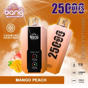 Hot selling Bang 25000puffs with large screen 30ml e-liquid wholesale disposable vape