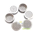 Aluminum gas core vents for EPS mold