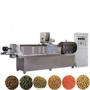Floating fish feed production line