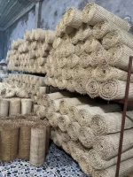 Manufacturers rattan cane webbing/Rattan webbing roll color bleaching