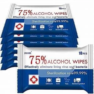 75% alcohol alcohol wipes