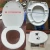 Import european toilet seat round pp china manufacturer from China