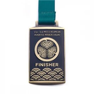 Souvenir honor soccer awards marathon running sports custom metal medal/medallion