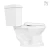 Import CUPC certified ADA compliant ceramic glassy white bathroom two piece toilet from China