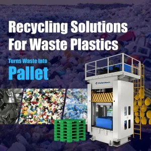 Automatic Plastic Pallet Molding Machine Recycled Plastic Pallet Hot Press Machine for HDPE and PP Materials