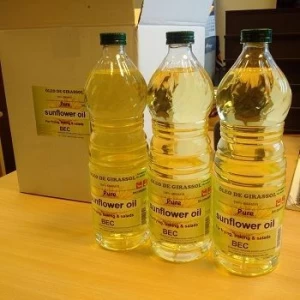 Grade A Quality Refined Sunflower Oil, Packed in 1L, 2L, 4L, 5L, 10L, 20L, & Big Drums