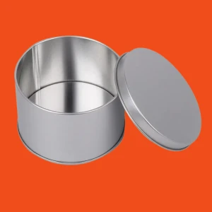 New Design Round Metal Packaging Biscuit Tin Cans