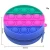 Import Women Autism Coin Storage Bag Reliever Stress Zipper Push Bubble Purse Silicone Sensory Fidget Coin Purse from China