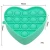 Import Women Autism Coin Storage Bag Reliever Stress Zipper Push Bubble Purse Silicone Sensory Fidget Coin Purse from China