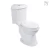 Import CUPC certified ADA compliant ceramic glassy white bathroom two piece toilet from China