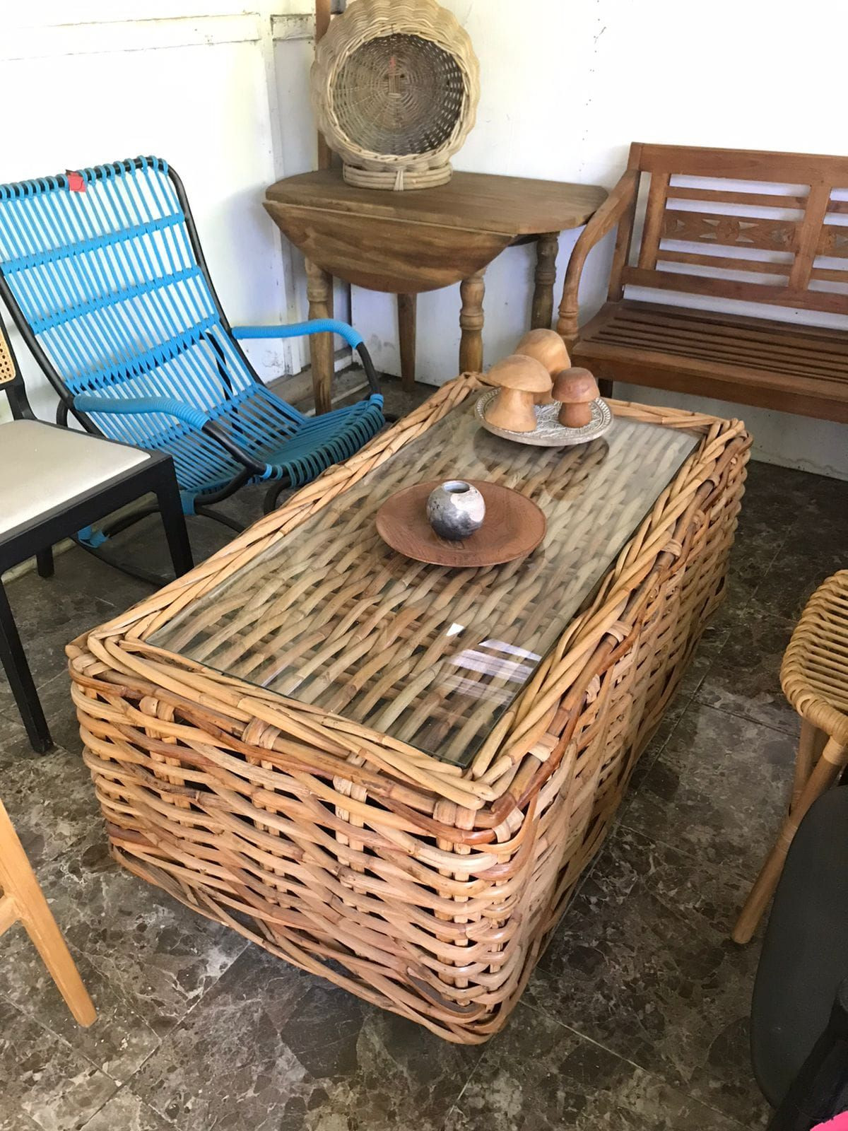 Buy Table Rattan Furniture from PT Andalan Mitra Exporindo Trading