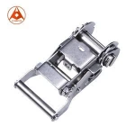 1-1/2" 35mm 2t 4400lbs Stainless Steel SS304 Ratchet Buckle