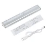 10 LED Rechargeable Cabinet light, Portable LED Wireless Motion Sensing Light Bar with Magnet and 3M Sticker