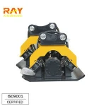 10 Ton Hydraulic Vibro Concrete Compactor Soil Plate Compactor Machine For Excavator