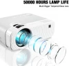 [10 Year Factory Mini HD projector ] Amazon Hot OEM ODM Mini 720p HD LCD LED Portable Home Theater Projector