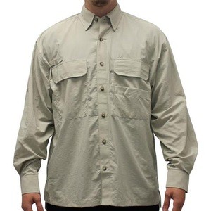 100% nylon quickly dry long sleeve vent fishing shirt