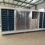 100kg/day Hydroponic fodder germinate machine | green barley seeds breeding room | grass bud seedling system