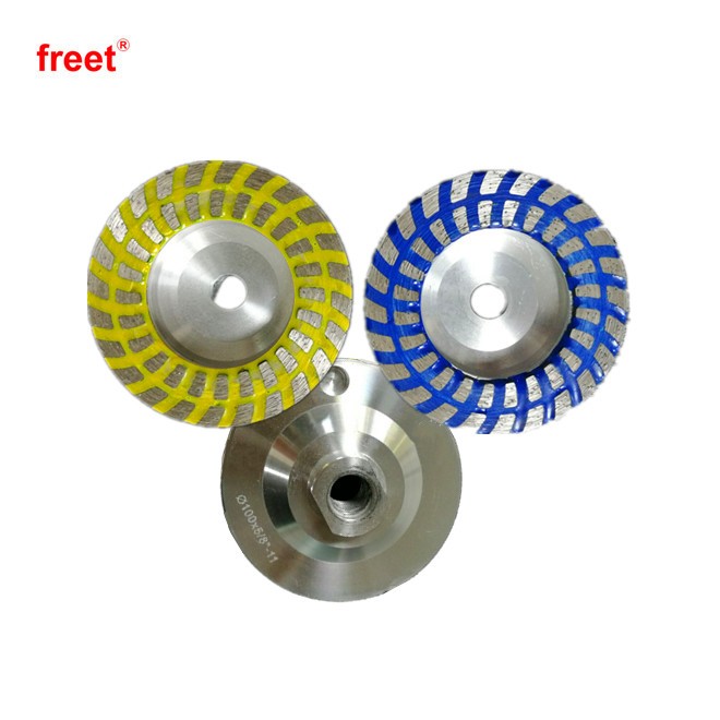 100mm 125mm Resin filling diamond cup grinding wheel grinding cup wheell