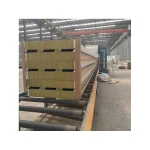 100mm Sandwich Panel Roof Sheet + PU Sealing Rockwool Sandwich Panel