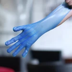 100pcs High Quality White Custom Powder Free Household Daily Use Healthy Food Fruits Cleaning Disposable Gloves of TPE