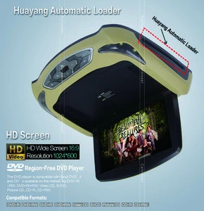 10.1 inch roof mount Flip Down touch screen lcd monitor rearview mirror car monitor with 7 tft lcd