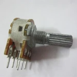 10k linear potentiometer with push push switch volume potentiometer