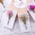 Import 10pcs Gypsophila Dried Flowers Handwritten Blessing Greeting Card Birthday Gift Card Wedding Invitations Use Celebration Party from China