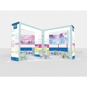 10x20ft/3x6m Modular Exhibition Booth With Graphic Designing