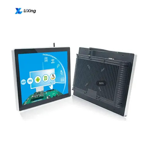 12 15.6 17 Inch Embedded Type CPU RK3568 RAM 4G Window/Android All-In-One PC Capacitive Touch Screen Industrial Panel PC