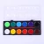 Import 12 color water color paint set colors solid water colour paint set from China