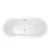 Import 1500mm Luxury 2 Person Adult Freestanding Acrylic Bathroom Bath Tub Whirlpool from China