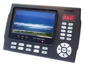 16:9 Portable 4.3"LCD Monitor with Sat Finder ,DC12V Output,Built-in Rechargeable Battery