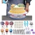 Import 194 PCS  Complete Baking Set with Cake turntable set Decorating Supplies Kit Baking Pastry Tools  Baking Accessories from China