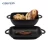 Import 2-in-1 double used Pre-seasoned Cast Iron Bread Pan Rectangle Loaf Pan Roaster Pan from China