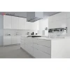 2 pac mdf high gloss white lacquer finish kitchen cabinets direct from factory sale