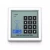 Import 2000 User Keyfobs Capacity RFID Access Control Keypad with Double Security Mode, support doorbell, exit button, electro lock from China