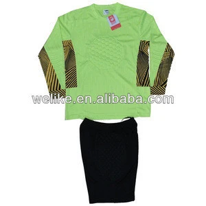2014 world cup promotional item green soccer goalkeeper uniform football jersey soccer wear