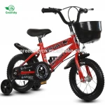 2017 hot GREENSKY 12"14" inches kids chopper bike Steel Material cheap price for child ride on 4 wheel bicycle for sale
