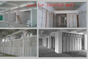 2017 hot sell precast lightweight concrete interior decorative wall panels