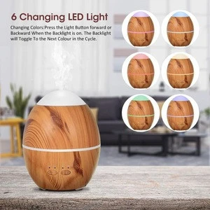 Wood Grain Car Aroma Diffuser, Air Condition Appliance Room Humidifiers