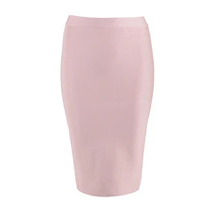 2018 Sexy Pencil Skirts Knee-length Bodycon Bandage Wrap Skirt